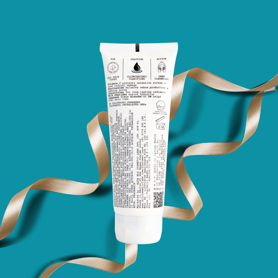Milky Foaming Face Wash with Japanese Clair Blanche II